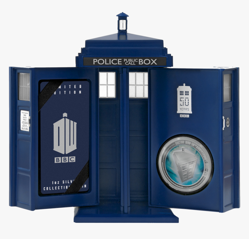 Doctor Who 50th Anniversary 1oz Silver Coin - Doctor Who 50th Anniversary Coin, HD Png Download