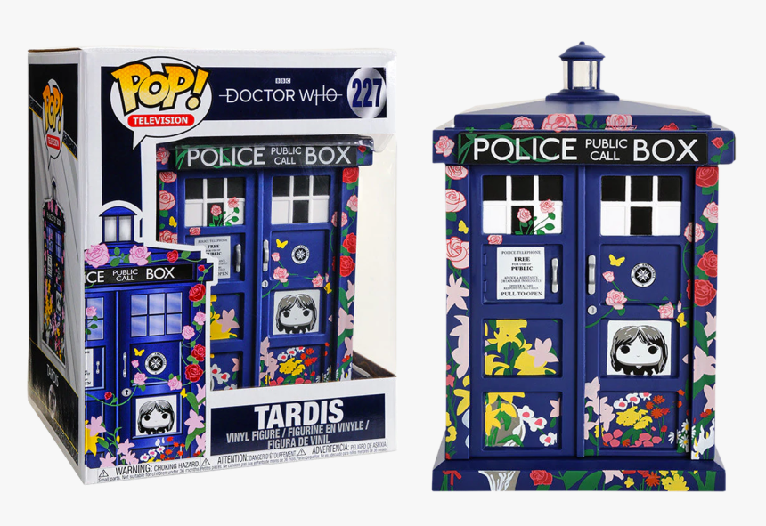 Clara Memorial Tardis - Tardis Clara Memorial Funko, HD Png Download