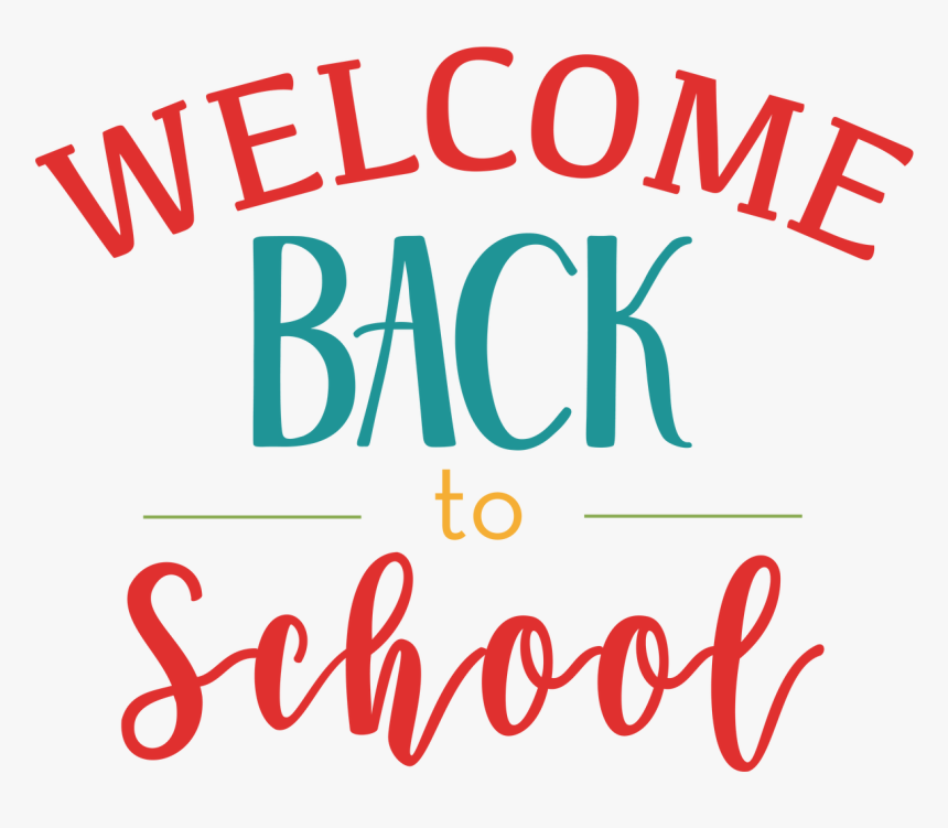 Welcome Back To School Svg Cut File - Calligraphy, HD Png Download