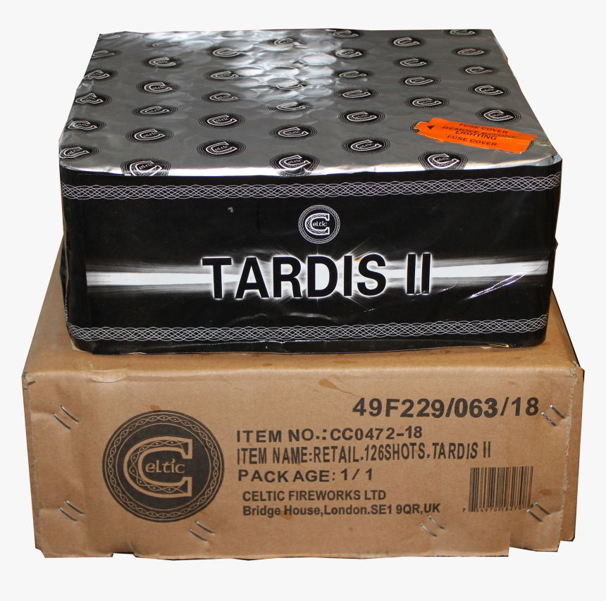 Celtic Fireworks Tardis 2, HD Png Download