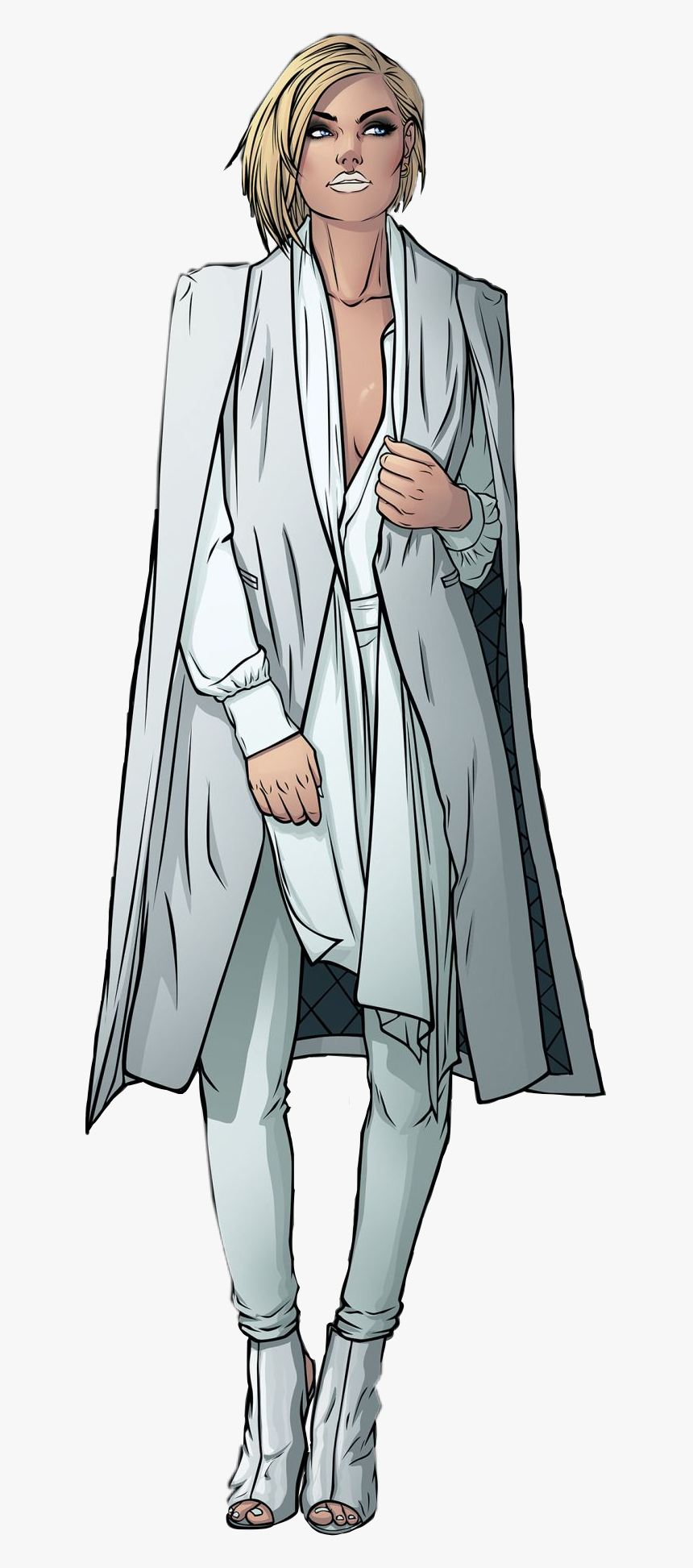 Emma Frost Transparent Png - Cartoon, Png Download