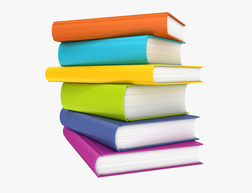 Ick To Your Back To School Budget - Colorful Stack Of Books, HD Png Download