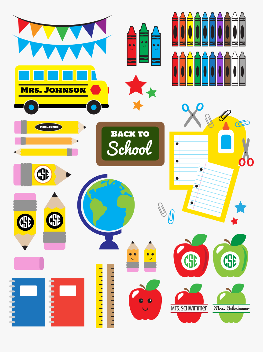 Back To School Png, Transparent Png