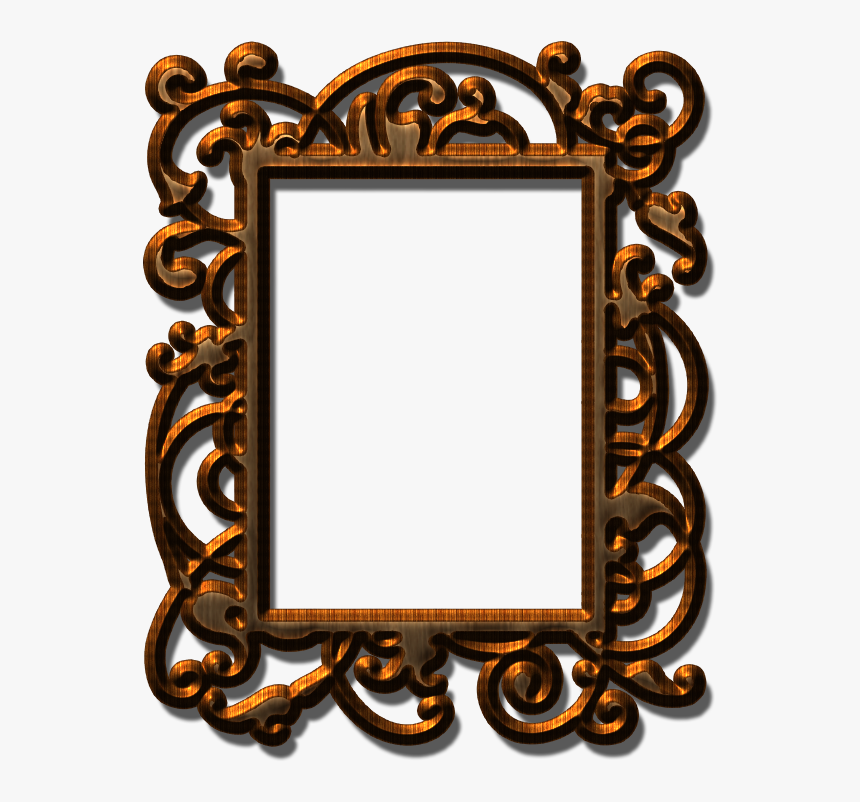 Wood Frame Png File Free Usage By Theartist100 - Png File Picture Frame, Transparent Png