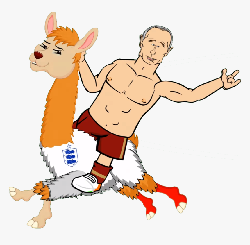 Llama Clipart Illustration - Putin 442oons, HD Png Download