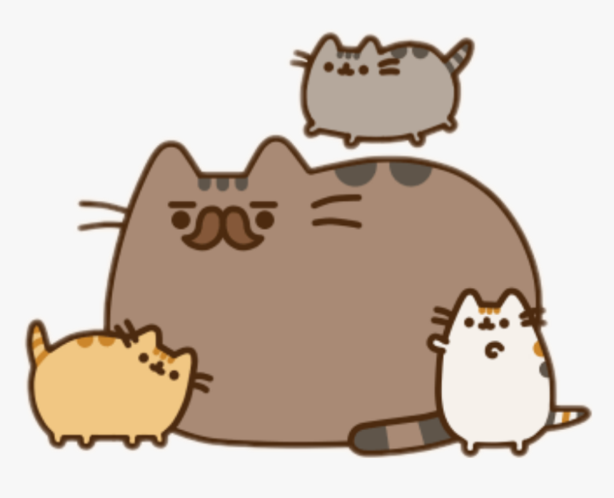 Happy Fathers Day Pusheen, HD Png Download