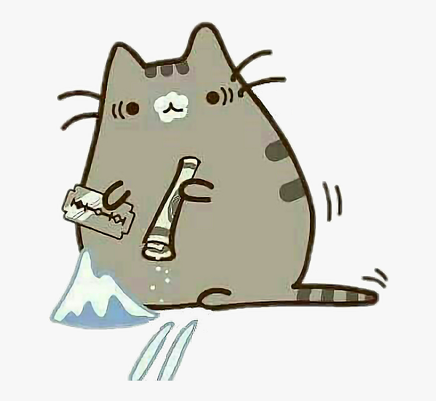 Drinking Clipart Gateway Drug - Pusheen Cocaine, HD Png Download