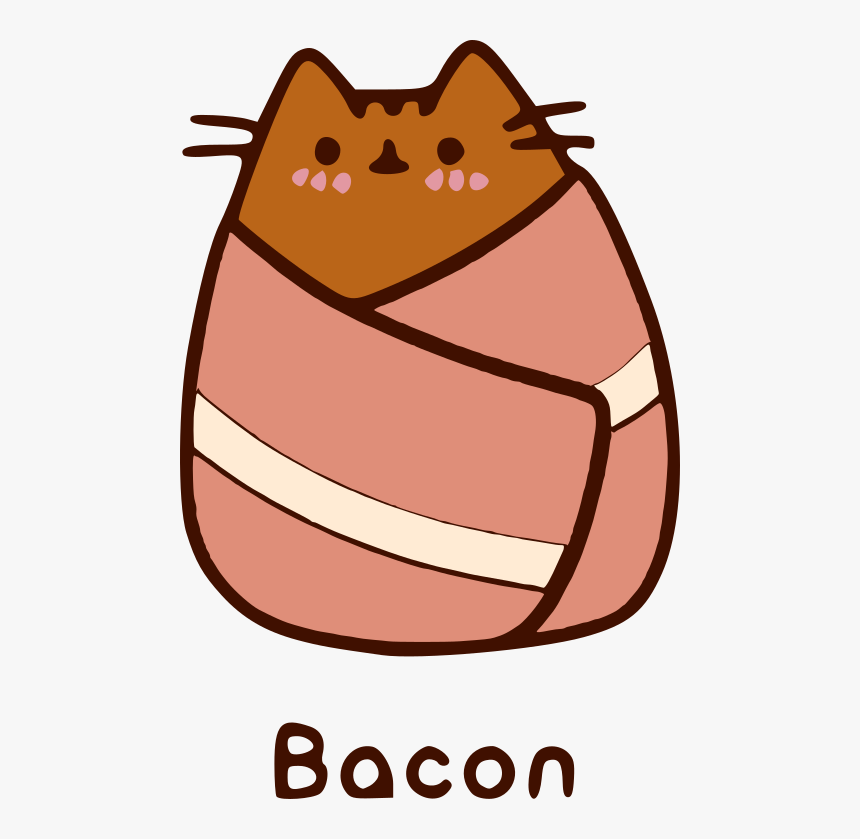 Pusheen Bacon, HD Png Download
