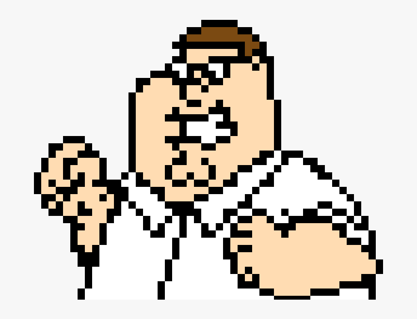 Peter Griffin 8 Bit, HD Png Download