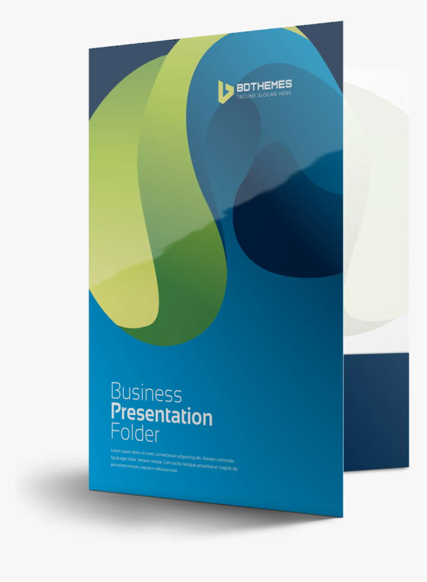 Aq Coated Presentation Folders - Folder Png, Transparent Png