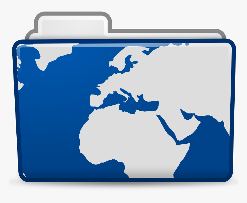 Internet Folder Png Clipart Computer Icons Internet - Brussels Airlines Network Map, Transparent Png