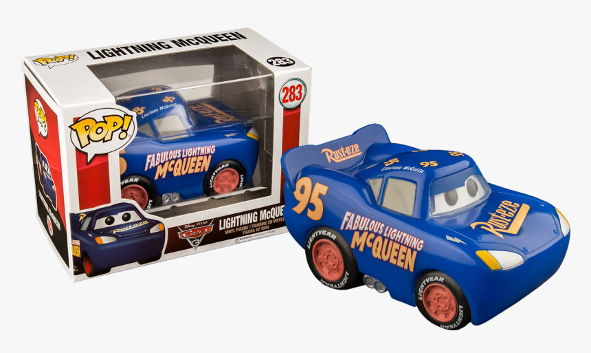 Lightning Mcqueen Blue Us Exclusive Pop Vinyl Figure, HD Png Download