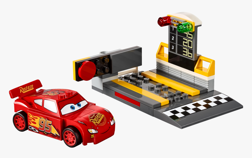 Lightning Mcqueen Lego Juniors, HD Png Download