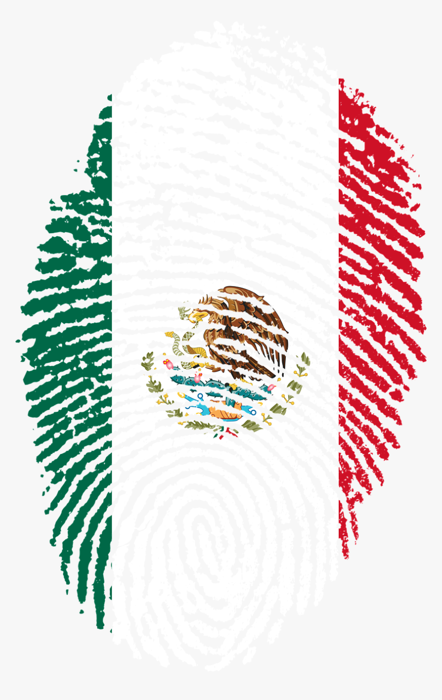 Nigeria Flag Finger Print, HD Png Download