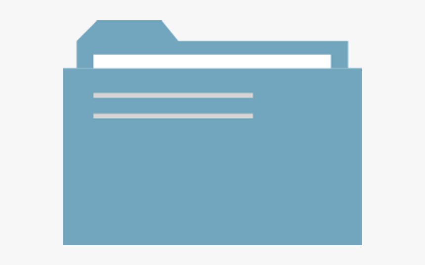 Folder - Electric Blue, HD Png Download