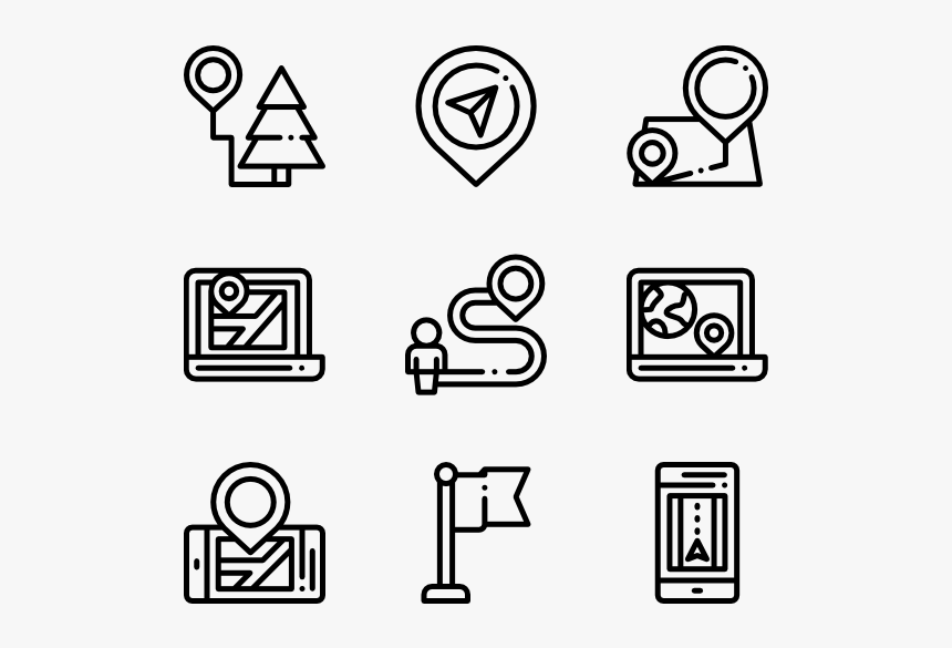 Navigation & Maps - Math Icon Png, Transparent Png