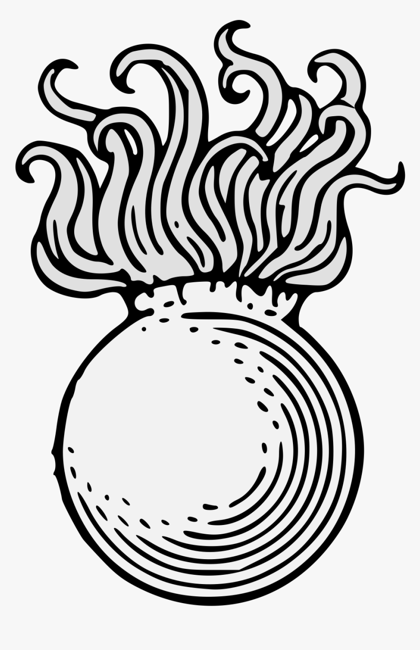 Grenade Heraldry Png, Transparent Png