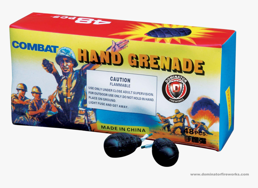 Smoke Hand Grenade - Fireworks, HD Png Download
