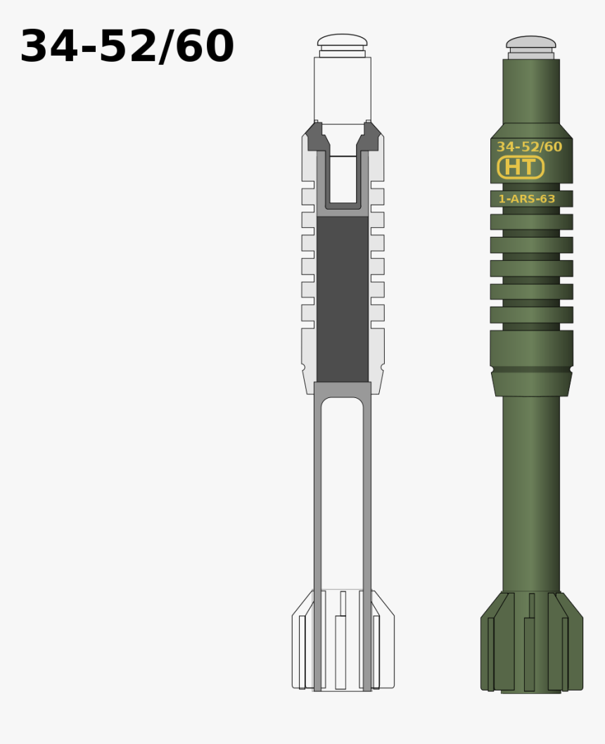 M52 Rifle Grenade, HD Png Download