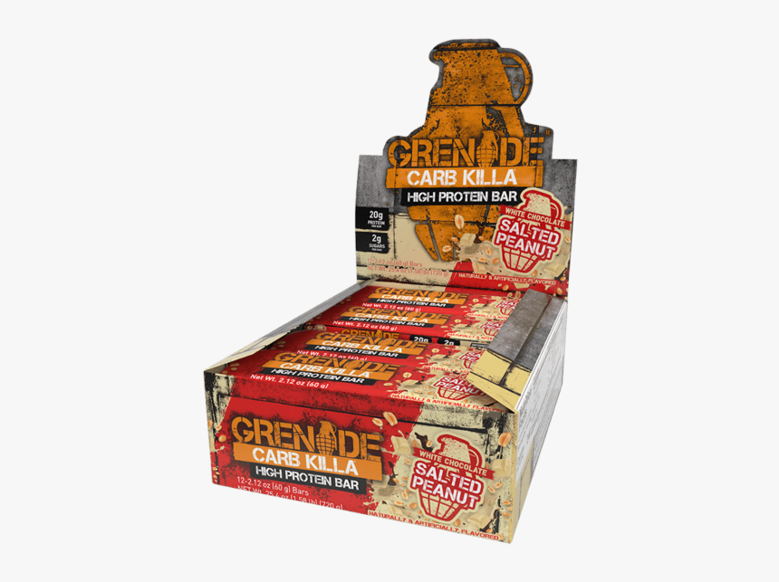 Carb Killa White Chocolate Salted Peanut, HD Png Download