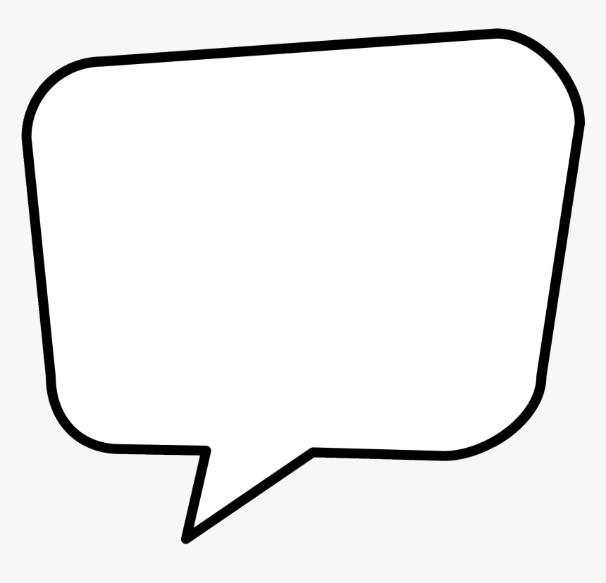 Speech Bubble White Png, Transparent Png