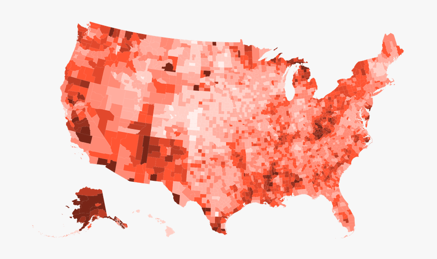 Unemployment Rate By County, HD Png Download