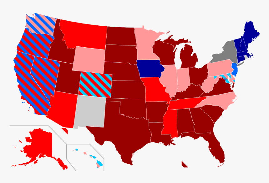 Same-sex Marriage In Usa New4 - Us Map Transparent Background, HD Png Download