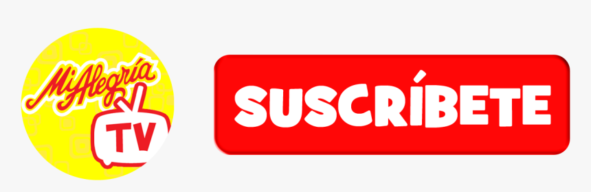 Suscribete Boton Png - Mi Alegria, Transparent Png