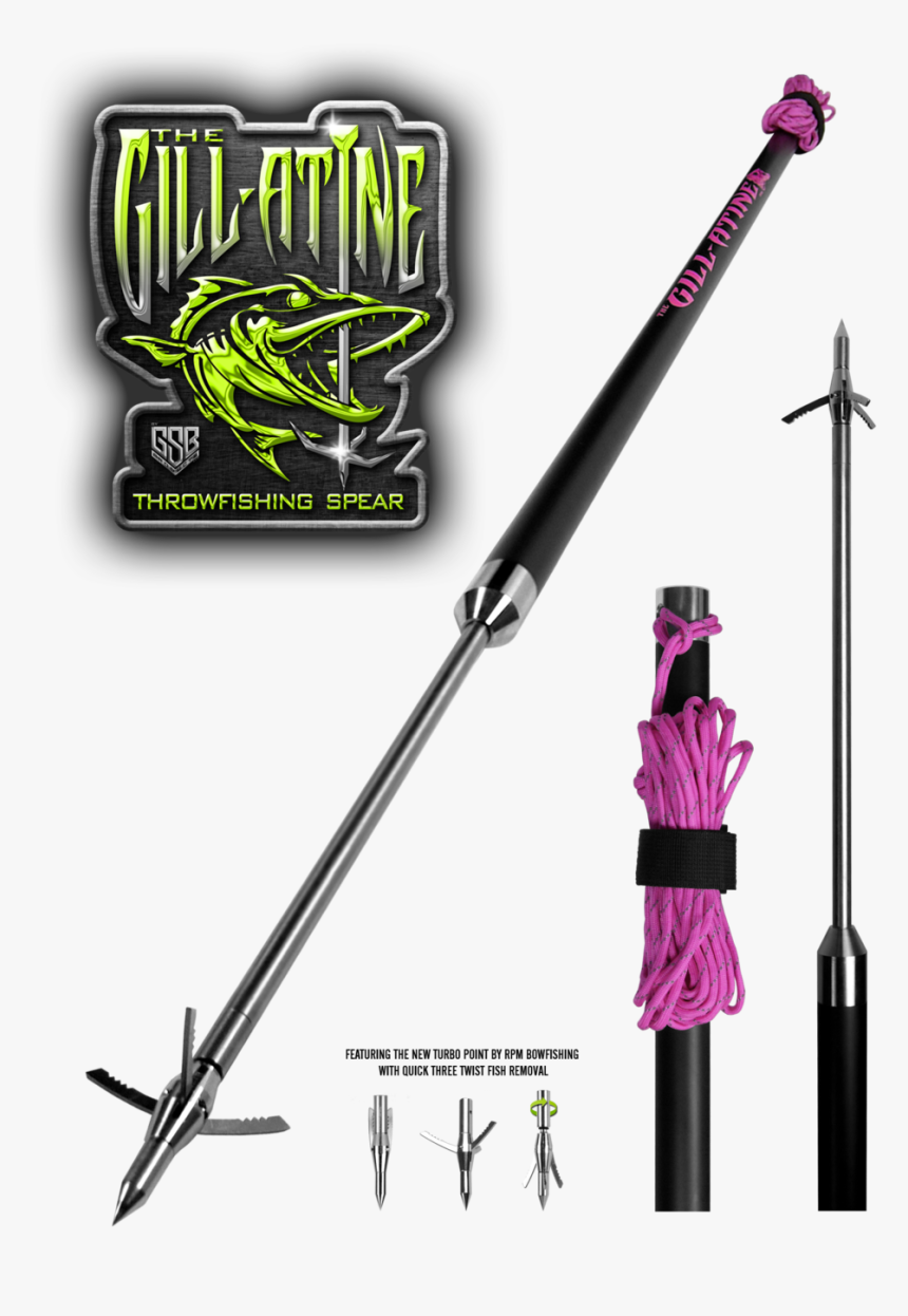 Spear Multiview-pink - Bowfishing Spear, HD Png Download