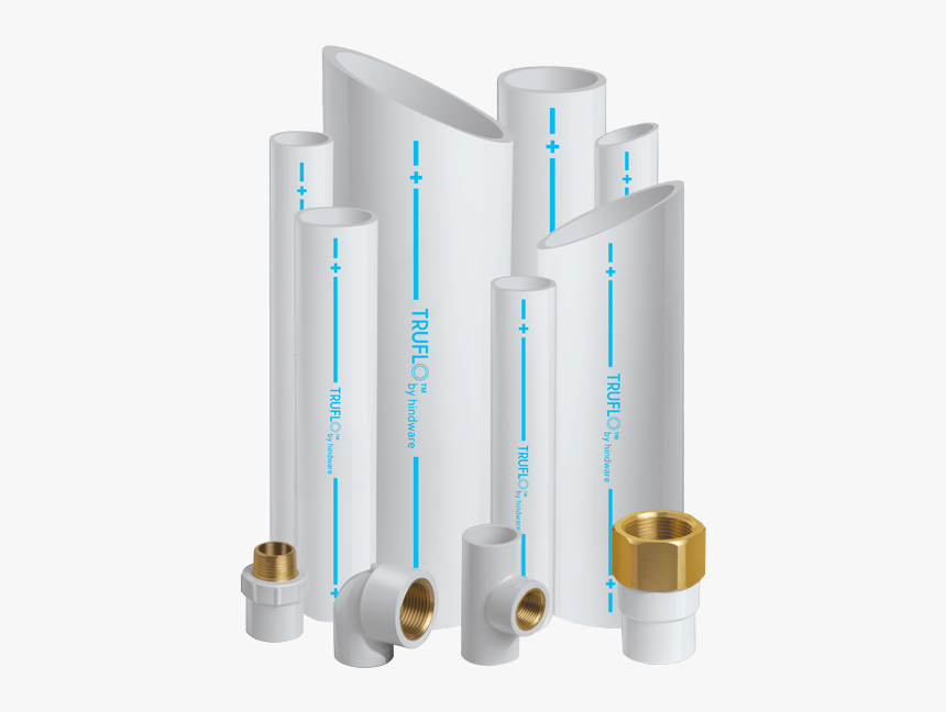 Plumbing Pipes Png - Truflo Pipes By Hindware, Transparent Png