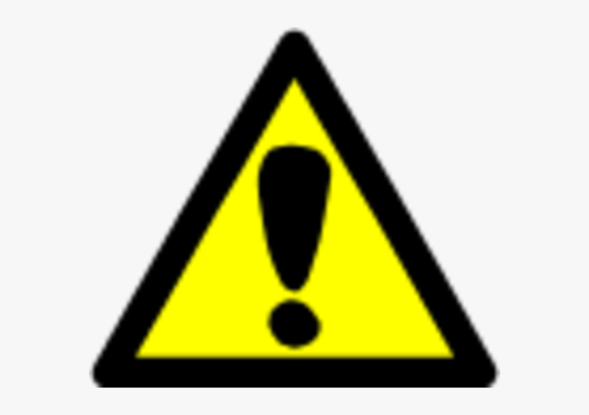 Transparent Warning Png - Vector Attention Sign, Png Download