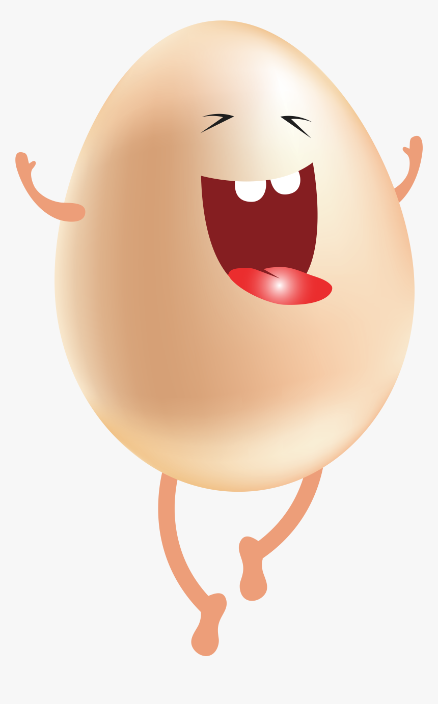 Easter Funny Egg Png - Cute Egg Clip Art, Transparent Png