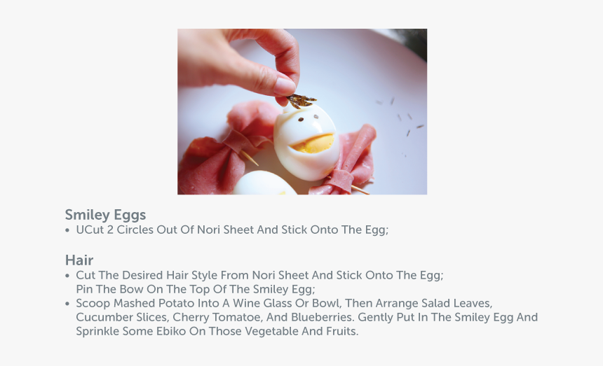 Smilley Eggs Salad Method-03 - Egg, HD Png Download