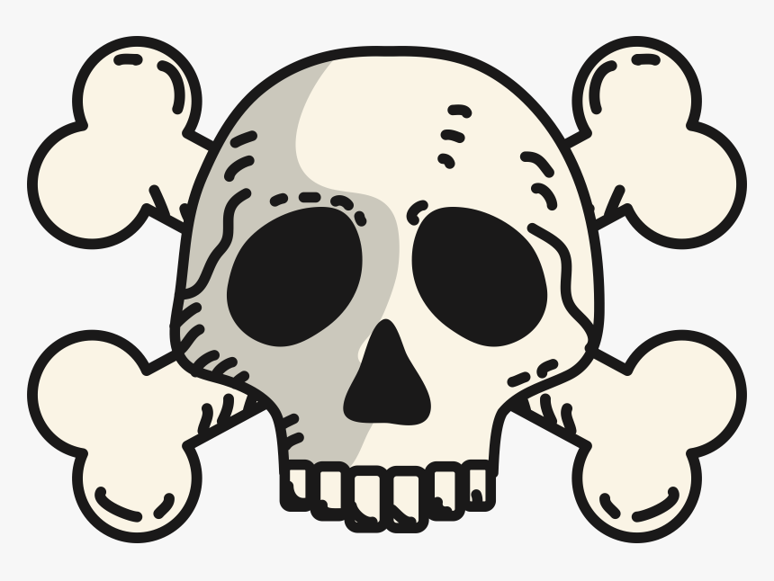 Skull Crossbones Png - Skull And Crossbones Boy Clipart, Transparent Png