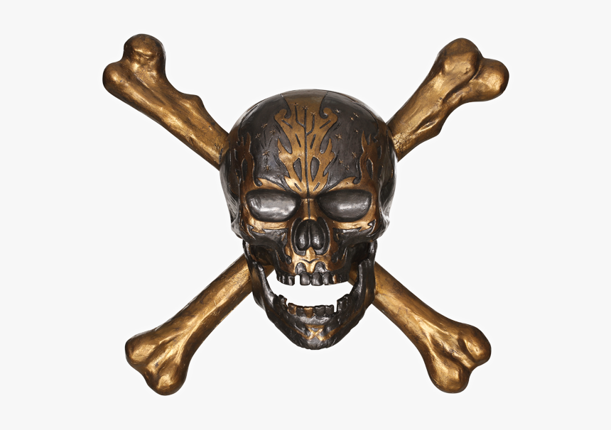 Pirate Skull And Crossbones Png - New Pirates Of The Caribbean Skull, Transparent Png