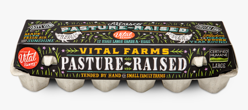 Vital Farms Pasture Raised Eggs, HD Png Download