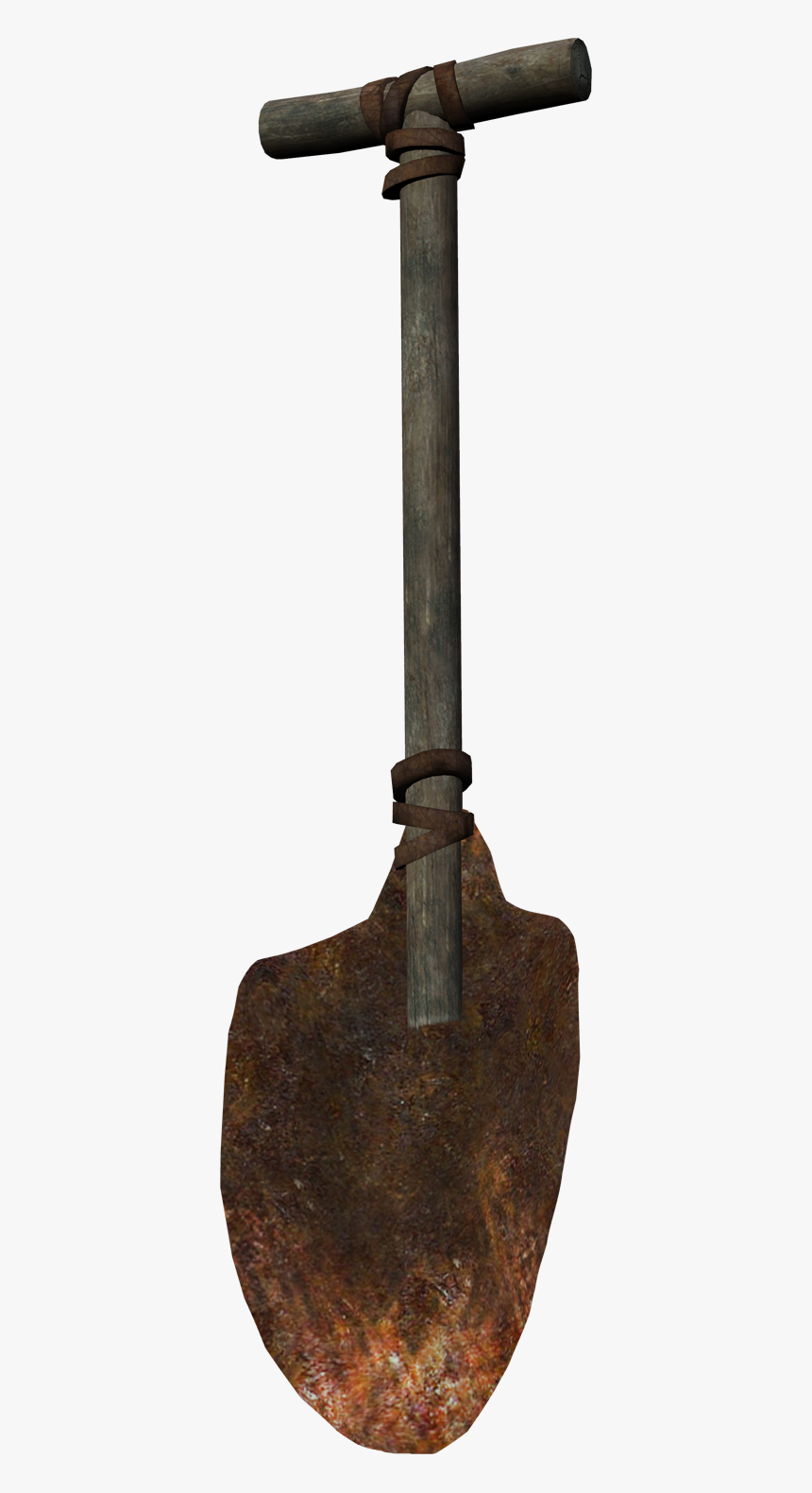 Old Grave Digging Shovel, HD Png Download