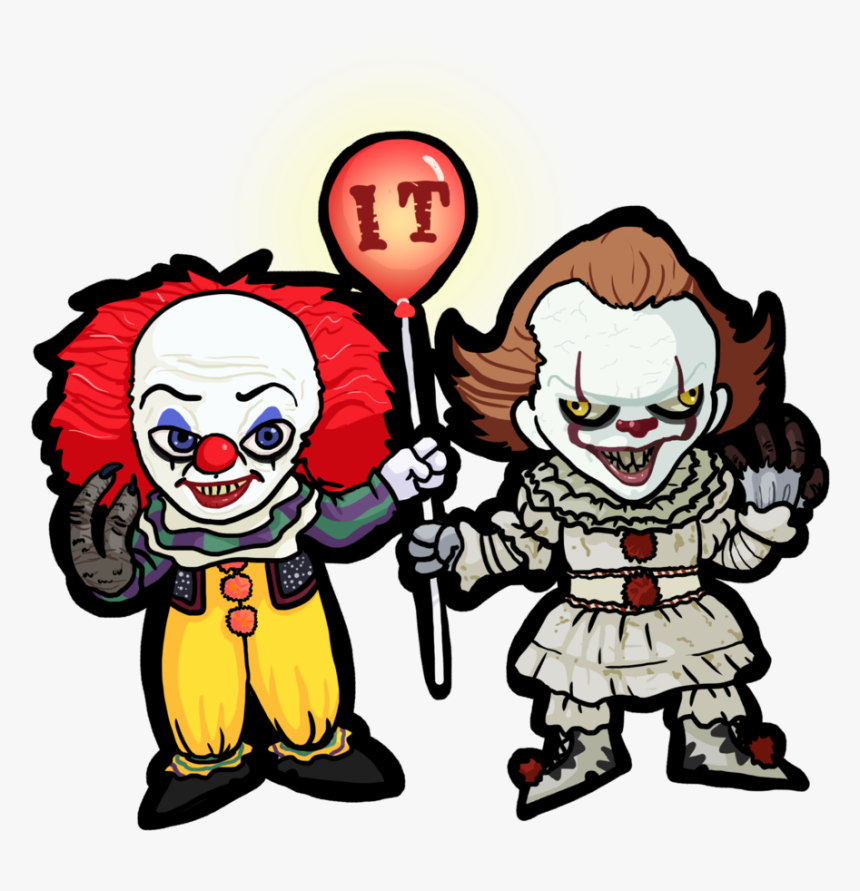 Pennywise Twins By Ghostyce - Pennywise Png, Transparent Png