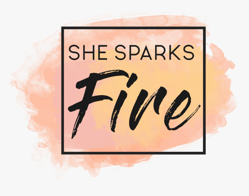 She Sparks Fire - Calligraphy, HD Png Download , Transparent Png Image ...