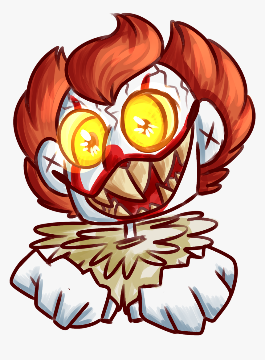 Transparent Pennywise Png - Pennywise Cartoon Png, Png Download