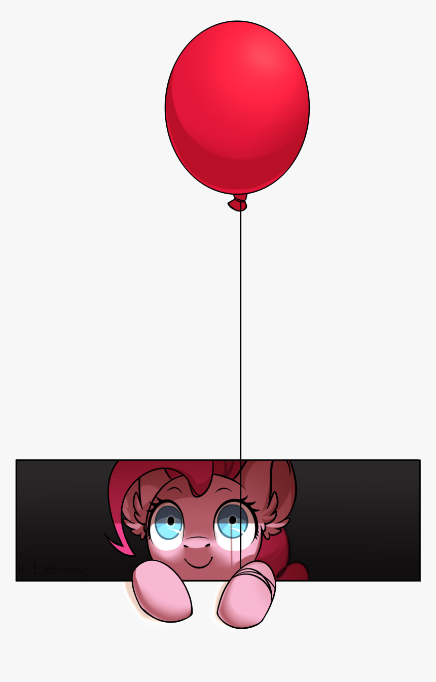 Balloon Pennywise Frames Illustrations Hd Images - Transparent Balloon Red Creepy, HD Png Download