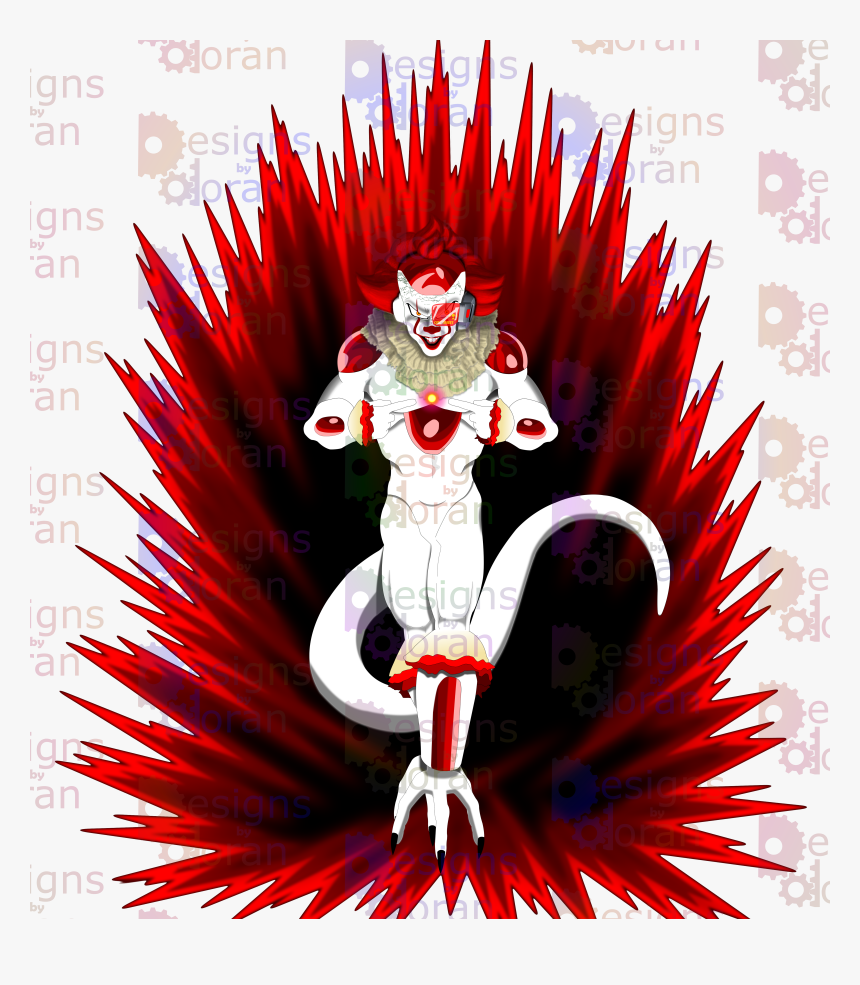 Frieza And Pennywise Mashup, HD Png Download
