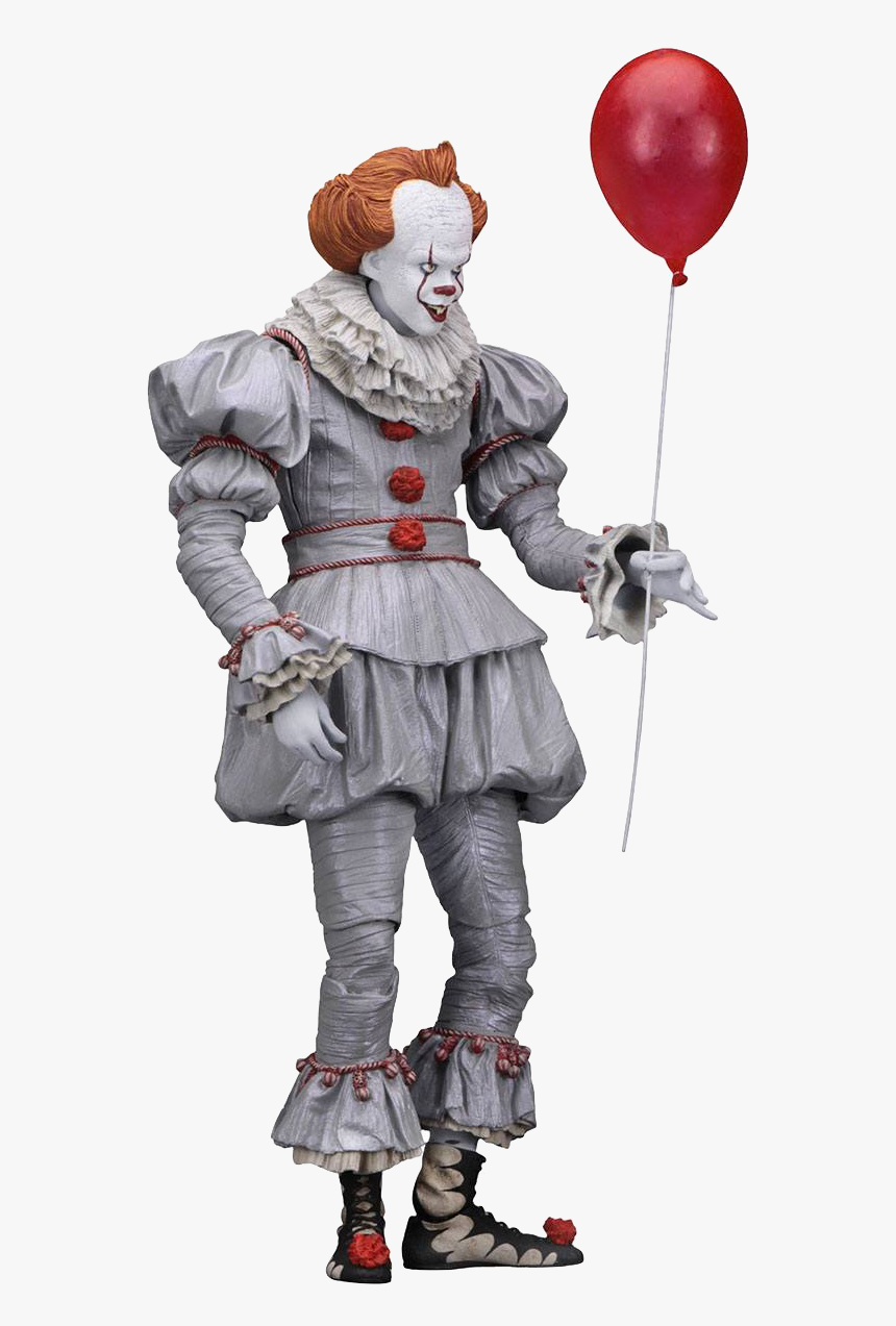 Neca 2017 It Pennywise Figure Toyslife - Action Figure Pennywise, HD Png Download