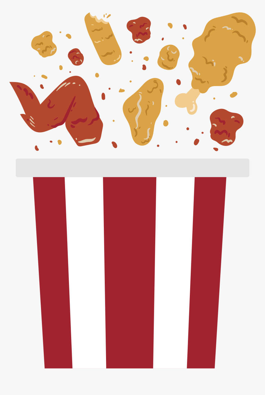 Crispy Fried Chicken Junk Food Frying, HD Png Download