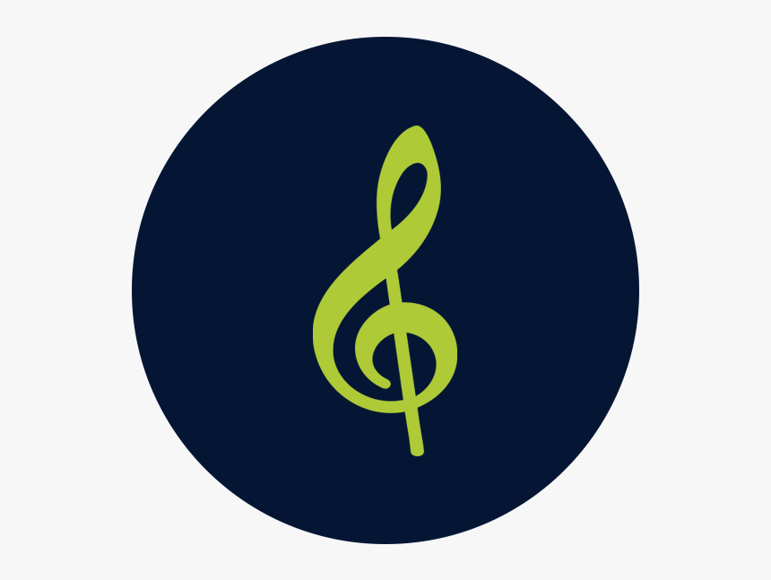 Treble-clef - White Treble Clef Png, Transparent Png