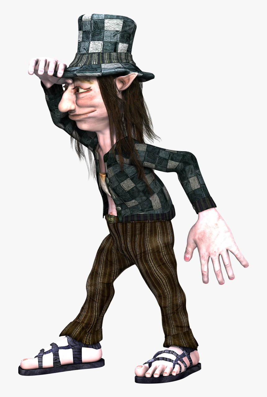 Elf Tale Hat Free Picture - Illustration, HD Png Download