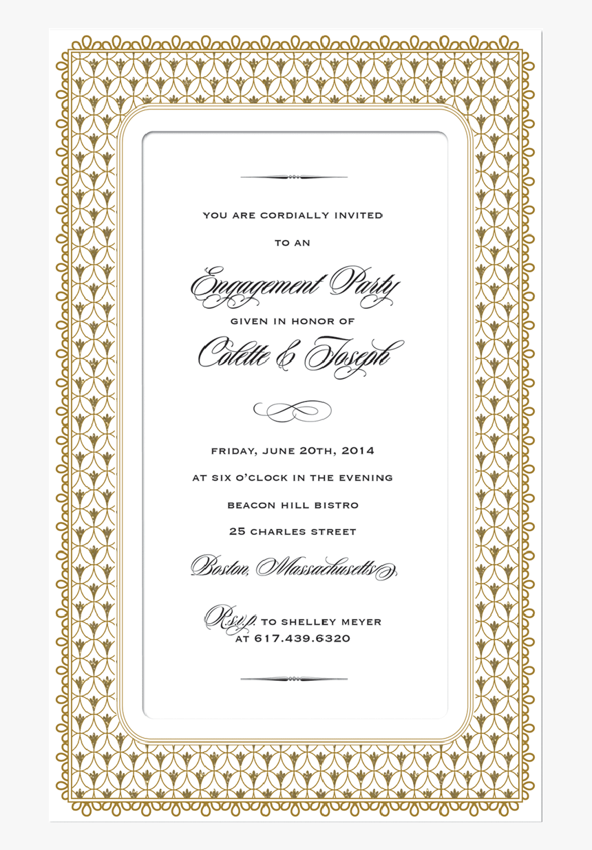 Wedding Invitation, HD Png Download