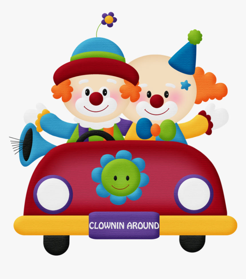 Transparent Clowns Clipart - Transparent Clown Clipart, HD Png Download