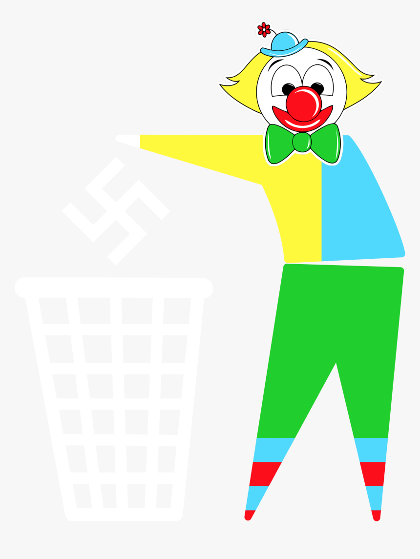Antifa-clown - Keep Clean, HD Png Download