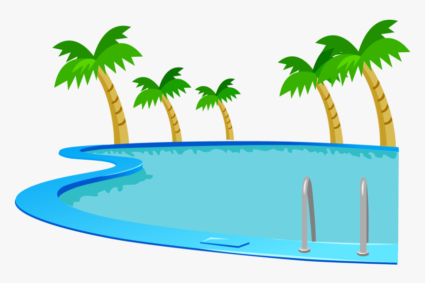 Image Transparent Stock Clipart Swimming Pool - Transparent Swimming Pool Clipart, HD Png Download